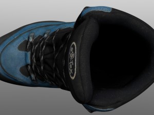 boot low poly model 3D Model
