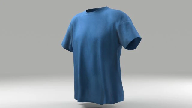 t-shirt low poly model 3D Model .c4d .max .obj .3ds .fbx .stl .blend 