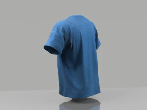 t-shirt low poly model 3D Model