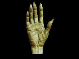 Creepy monster hand for print 3D Принт Модель