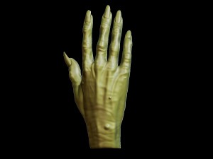 Creepy monster hand for print 3D Принт Модель