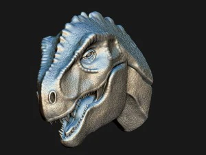 t-rex head for print 3D Print Model