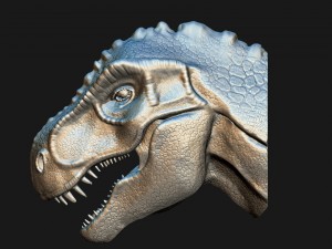 t-rex head for print Modello di stampa 3D