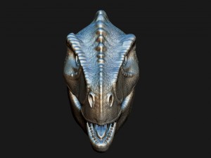 t-rex head for print Modello di stampa 3D