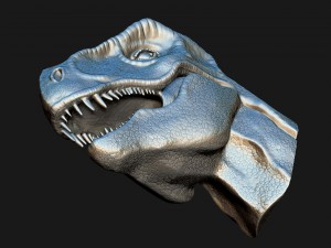 t-rex head for print Modello di stampa 3D