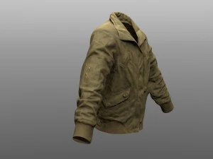 jacket low poly model 3D Model