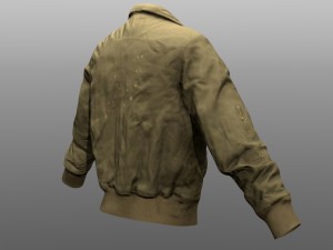jacket low poly model Model 3D