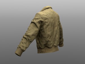 jacket low poly model Model 3D
