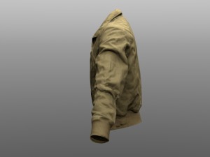 jacket low poly model Model 3D