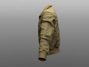 jacket low poly model 3D Model