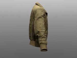 jacket low poly model Model 3D