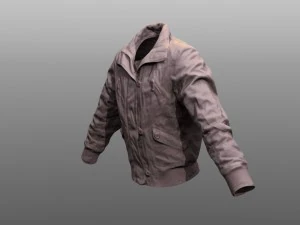 jacket low poly model 3D Model