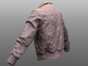 jacket low poly model Modelo 3D