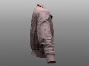 jacket low poly model Modelo 3D