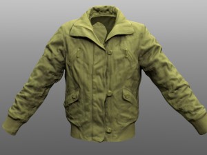 jacket low poly model 3D 模型