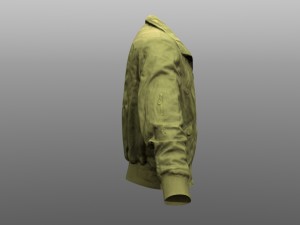 jacket low poly model 3D-Modell