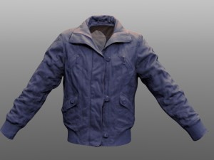 jacket low poly model 3D 모델