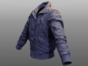 jacket low poly model 3D 모델