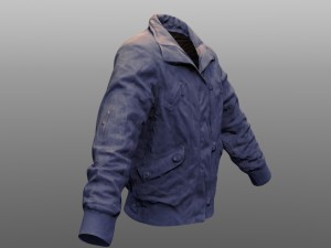 jacket low poly model 3D 모델