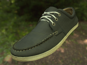 shoe low poly model 3D Model