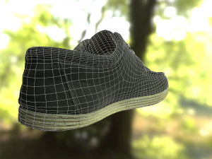 shoe low poly model 3D Model