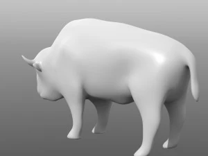 maglia di base in poliestere basso di bisonte Modello 3D