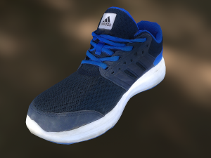 sneaker low poly model Model 3D