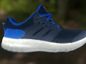 sneaker low poly model 3D Model