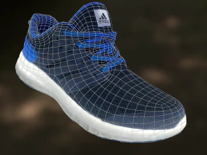 sneaker low poly model 3D Model