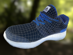 sneaker low poly model Model 3D