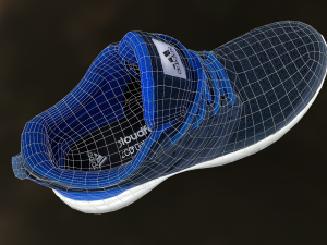 sneaker low poly model Model 3D