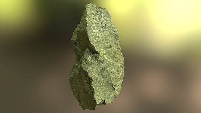 rock low poly model 3D Model .c4d .max .obj .3ds .fbx .stl .blend 