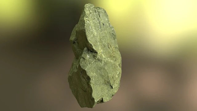 rock low poly model 3D Model .c4d .max .obj .3ds .fbx .stl .blend 