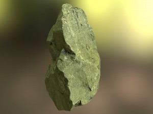 rock low poly model 3D Model