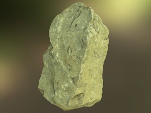 rock low poly model 3D Model