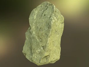 rock low poly model 3D Model