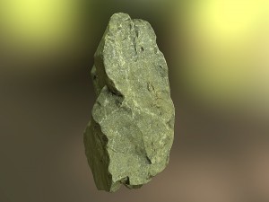 rock low poly model 3D Model