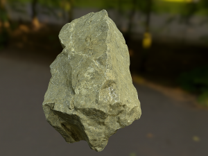 rock low poly model 3D Model