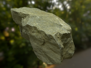 rock low poly model 3D Model