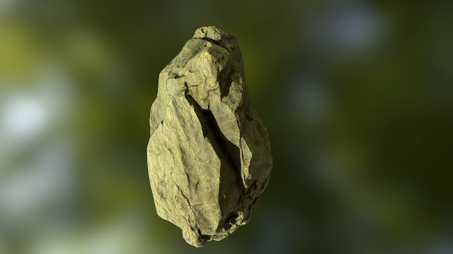 rock low poly model 3D Model .c4d .max .obj .3ds .fbx .stl .blend 