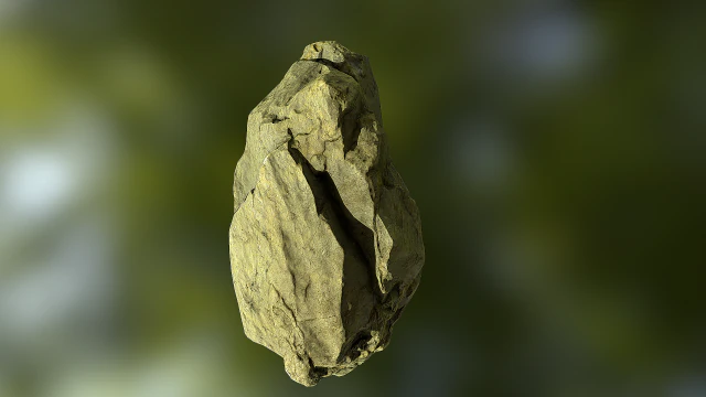 rock low poly model 3D Model .c4d .max .obj .3ds .fbx .stl .blend 