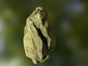 rock low poly model 3D Model