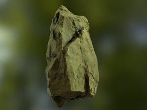 rock low poly model 3D Model