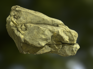 rock low poly model 3D Model