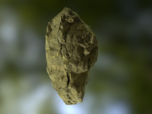 rock low poly model 3D Model