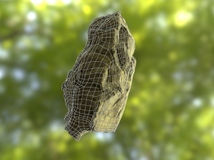 rock low poly model 3D Model