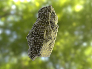 rock low poly model 3D Model