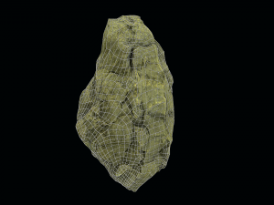 rock low poly model 3D Model