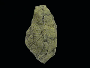 rock low poly model 3D Model