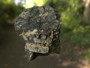 rock low poly model Modelo 3D